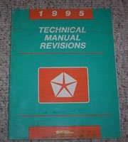 1995 Eagle Vision Technical Manual Revisions Manual