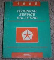 1995 Dodge Avenger Technical Service Bulletin Manual