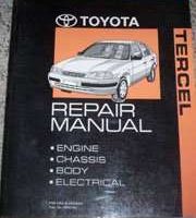 1995 Toyota Tercel Service Repair Manual