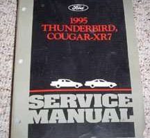 1995 Mercury Cougar XR7 Service Manual