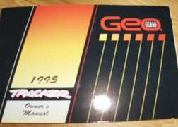 1995 Geo Tracker Owner's Manual