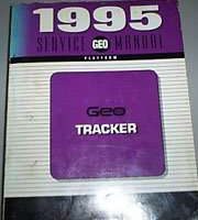 1995 Geo Tracker Service Manual