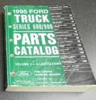 1995 Ford F-600 Truck Parts Catalog Illustrations