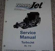 1995 Johnson Evinrude 90 & 115 HP TurboJet Service Manual