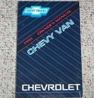 1995 Chevrolet Van Owner's Manual
