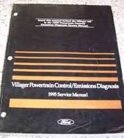 1995 Mercury Villager Powertrain Control & Emissions Diagnosis Manual