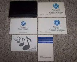 1995 Plymouth Voyager & Grand Voyager Owner's Manual Set