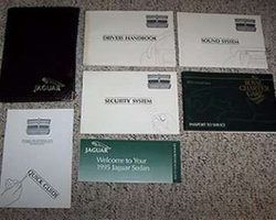 1995 Jaguar XJ6 & XJ12 Series (X300) Owner's Manual Set