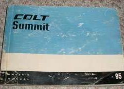1995 Dodge Colt Owner's Manual