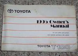 1995 Toyota T100 Owner's Manual