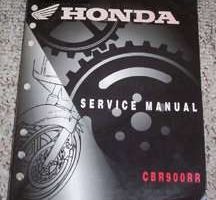 1997 Honda CBR900RR Motorcycle Shop Service Manual