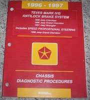 1996 Jeep Wrangler Teves Mark IVG ABS Chassis Diagnostic Procedures Manual