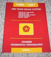 1996 Chrysler Concorde ABS Teves Brake System Chassis Diagnostic Procedures