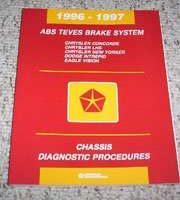 1996 Dodge Intrepid ABS Teves Brakes Chassis Diagnostic Procedures