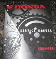 1997 Honda CBR900RR Motorcycle Service Manual