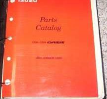 1998 Isuzu Oasis Parts Catalog