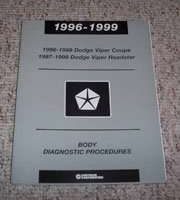 1997 Dodge Viper Coupe & Roadster Body Diagnostic Procedures