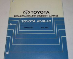 1997 Toyota Rav4 Collision Repair Manual