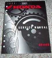 1998 Honda XR400R Motorcycle Shop Service Manual