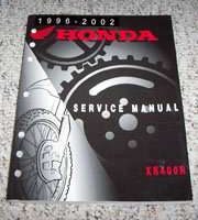 1997 Honda XR400R Motorcycle Service Manual