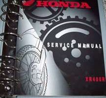 1997 Honda XR400R Service Manual