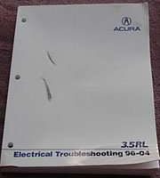 1998 Acura 3.5RL Electrical Wiring Diagram Manual