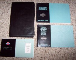 1996 Nissan 300ZX Owner's Manual Set
