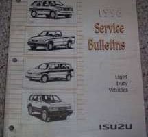 1996 Isuzu Hombre Service Bulletin Manual