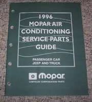 1996 Jeep Cherokee Air Conditioning & Service Parts Guide