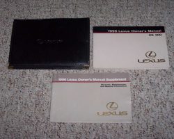1996 Lexus ES300 Owner's Manual Set