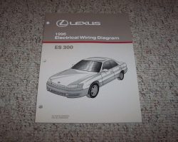 1996 Lexus ES300 Electrical Wiring Diagram Manual