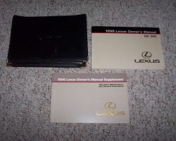 1996 Lexus GS300 Owner's Manual Set