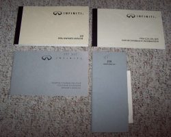 1996 Infiniti J30 Owner's Manual Set