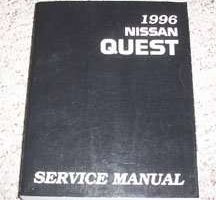 1996 Nissan Quest Service Manual