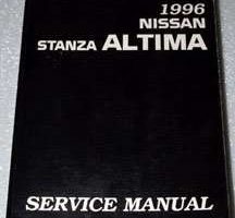 1996 Nissan Stanza & Altima Service Manual
