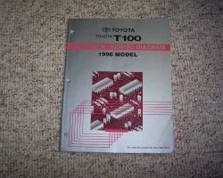 1996 Toyota T100 Electrical Wiring Diagram Manual