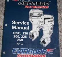 1996 Johnson Evinrude 125C 90 LV Models Service Manual
