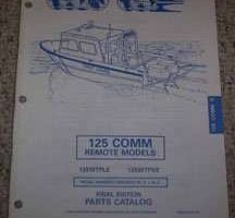 1996 Johnson Evinrude 125 HP Commercial Remote Models Parts Catalog