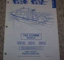 1996 Johnson Evinrude 150 HP Commercial Remote Models Parts Catalog
