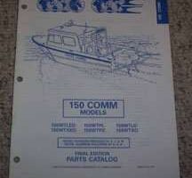 1996 Johnson Evinrude 150 Commercial Models Parts Catalog