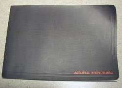 1996 Acura 2.5TL & 3.2TL Owner's Manual