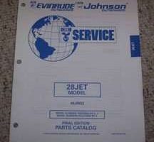 1996 Johnson Evinrude 28Jet HP Models Parts Catalog