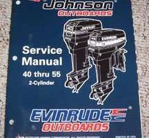 1996 Johnson Evinrude 55 HP 2-Cylinder Models Service Manual