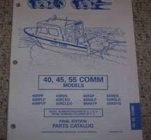 1996 Johnson Evinrude 40, 45 & 55 Commercial Models Parts Catalog