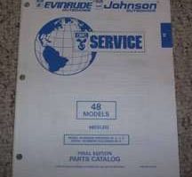 1996 Johnson Evinrude 48 HP Models Parts Catalog