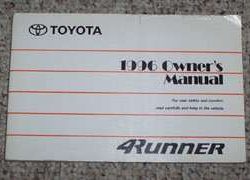 1996 Toyota 4Runner Owner's Manual