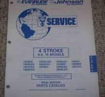 1996 Johnson Evinrude 9.9 & 15 HP 4 Stroke Models Parts Catalog