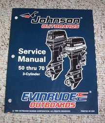1996 Johnson Evinrude 60 HP 3-Cylinder Models Service Manual