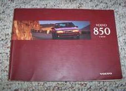 1996 Volvo 850 Owner's Manual