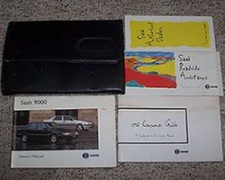 1996 Saab 9000 Owner's Manual Set